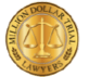 million dollar trial lawyers logo
