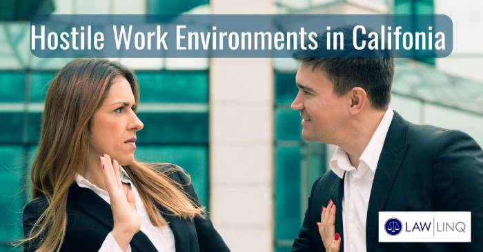 California Hostile Work Environment Guide for Victims with Examples