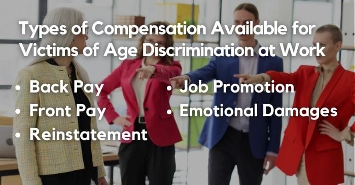age discrimination typical compensation