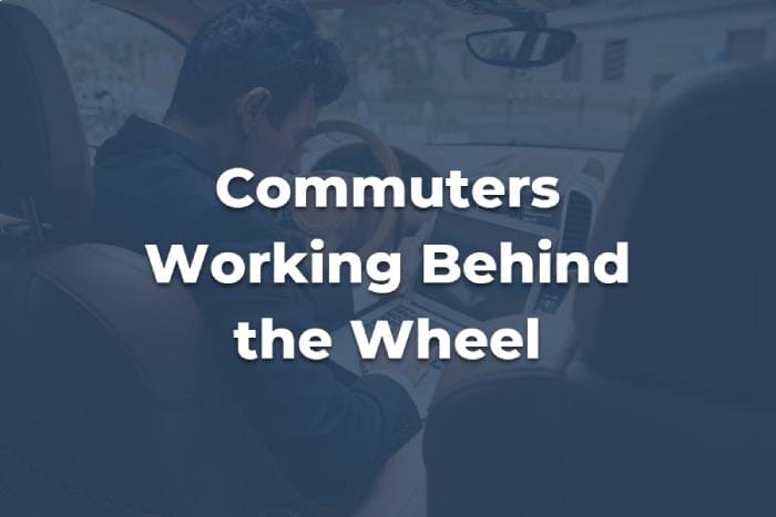 Dashboard Deals: Survey Reveals the Full Extent of Commuters Who Work Behind the Wheel